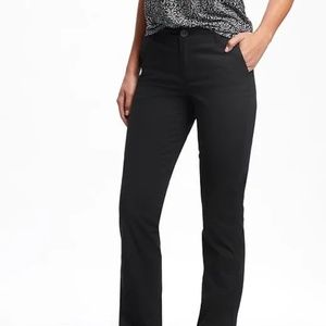 Old Navy Bootcut Everyday Khakis-Black